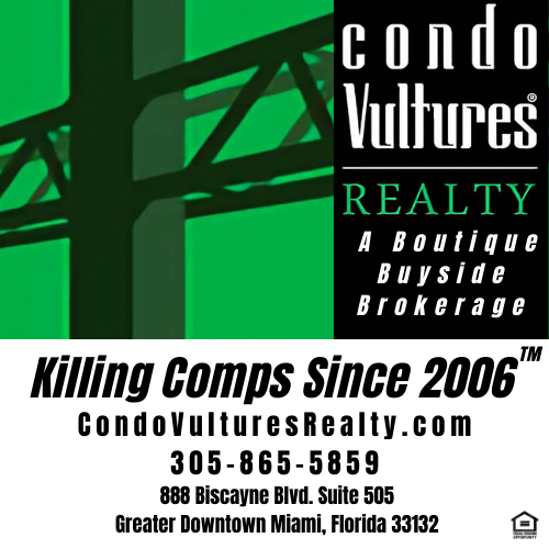 Condo Vultures® Celebrates 18 Years Of 'Killing Comps' In Miami Condo